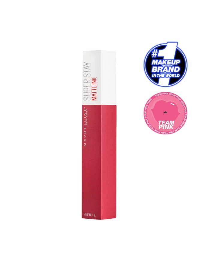 Superstay Matte Ink Liquid Pinks Lipstick - 80 Ruler