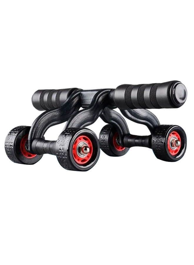 4-Wheel Core Abdominal Ab Carver Roller 940grams