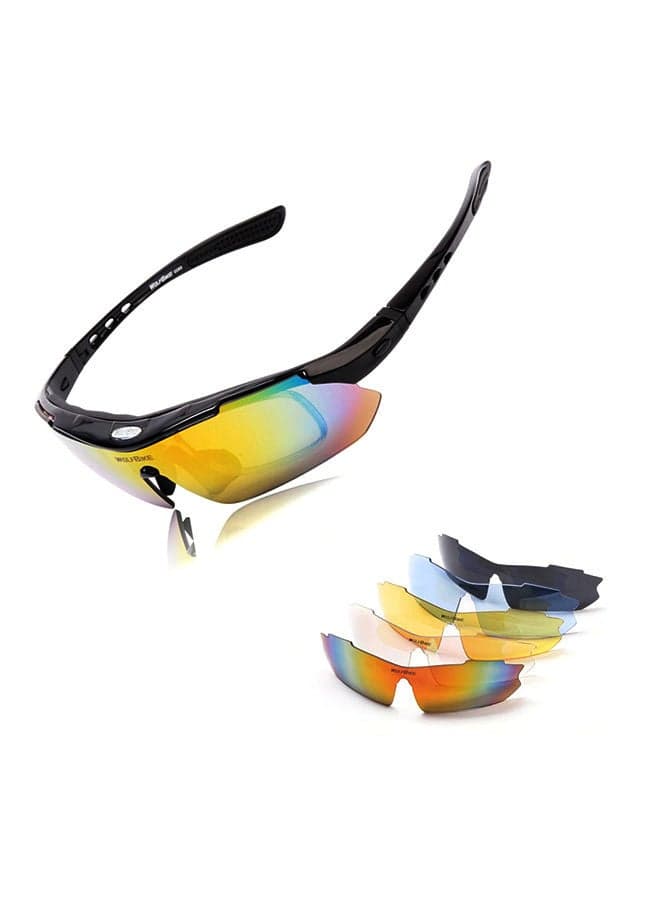 Outdoor Sports Polorized 5 Lens Sunglasses
