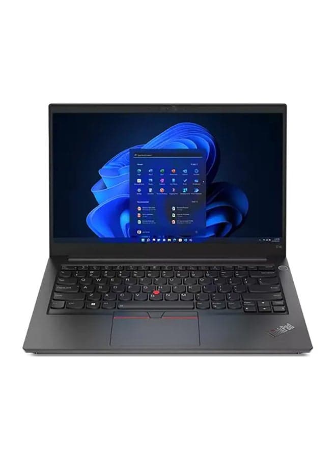 (Upgraded Version) ThinkPad E14 Laptop With 14-Inch Display, Core i5-1235U Processor/8GB RAM/512GB SSD/Integrated Intel Iris Xe Graphics/Windows 11 English Black