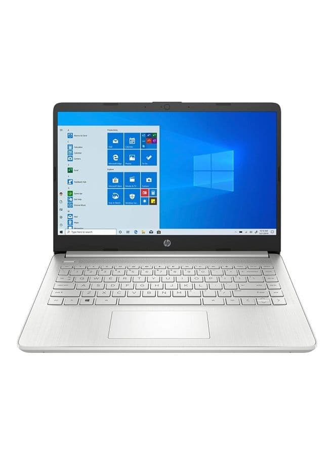 (Upgraded Version) 14s-dq2218ne Laptop With 14-Inch Display, Core i5-1135G7 Processer/8GB RAM/512GB SSD/Intel UHD Graphics/Windows 11 Home / English/Arabic silver