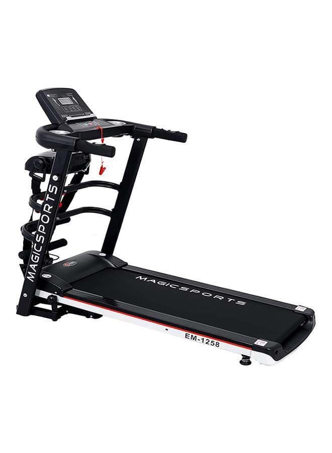 Motorized Treadmill With Massager Belt EM-1258