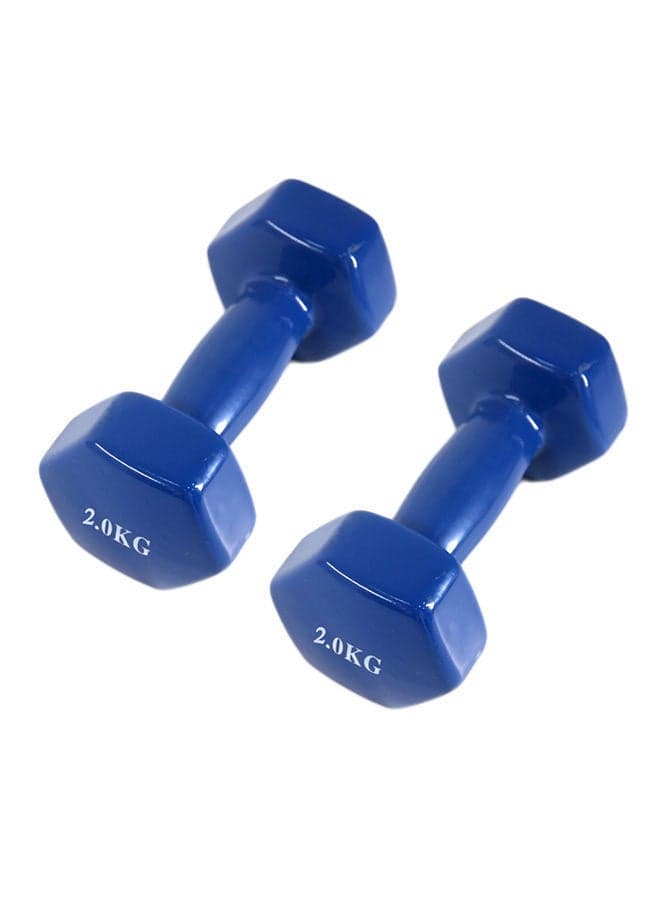 Set Of 2 Hexagonal Dumbbell 2x2Kgkg 2x2Kgkg