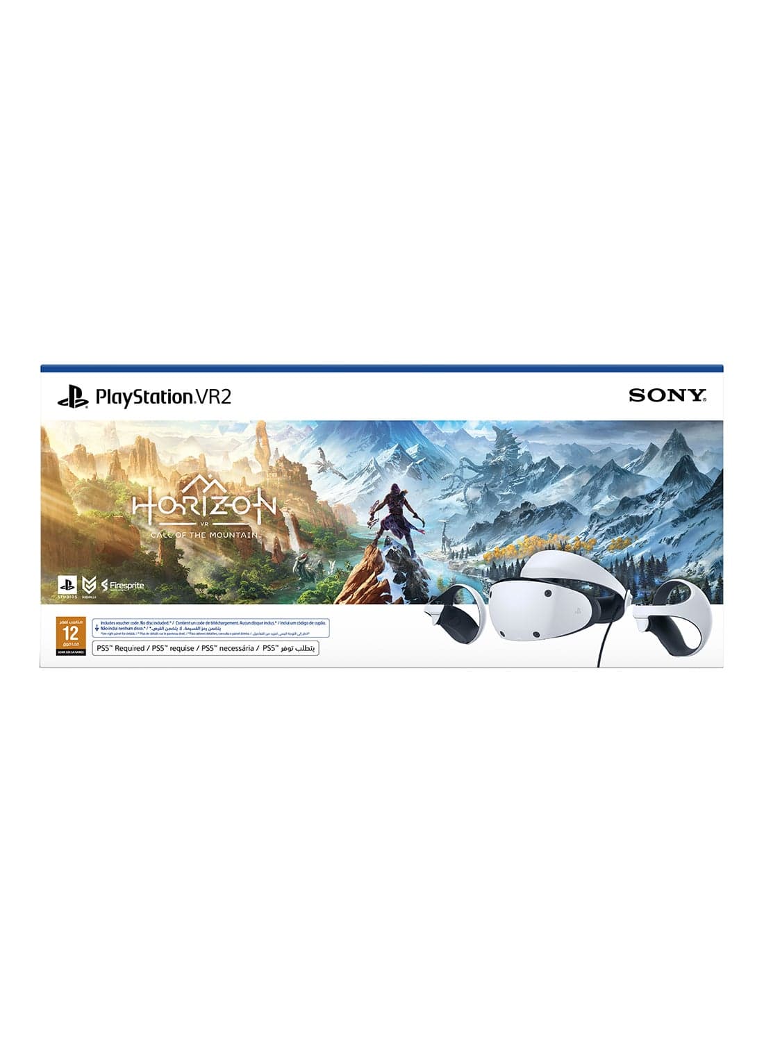 PlayStation VR2 + Horizon Call of Mountain Voucher Bundle Headset