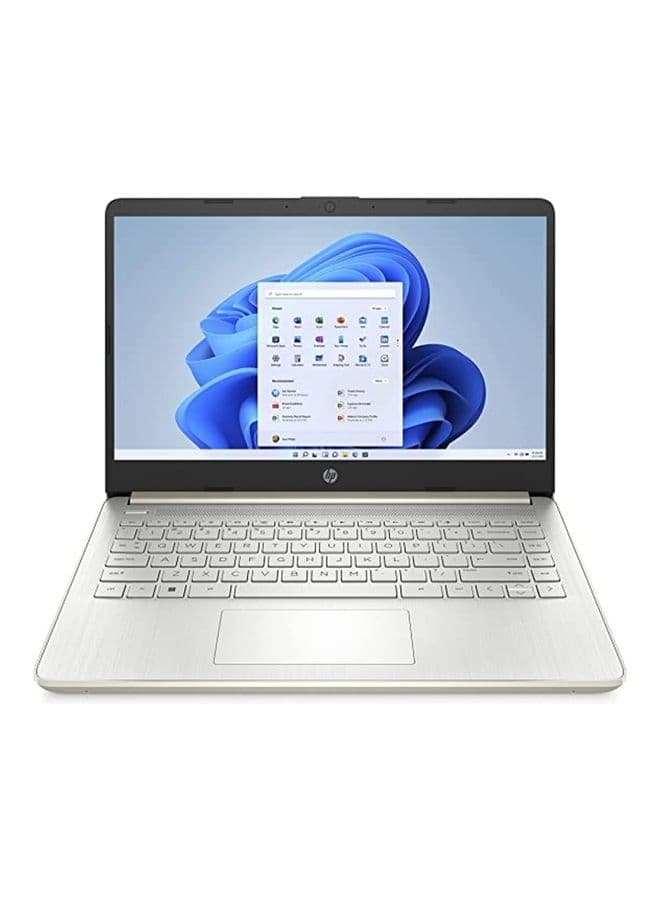 (Upgraded Version) 14s-dq2218ne Laptop With 14-Inch Display, Core i5-1135G7 Processor/8GB RAM/512GB SSD/Intel Iris XE Graphics/Windows 11 Home-Middle East Version / Natural English/Arabic Natural Silver