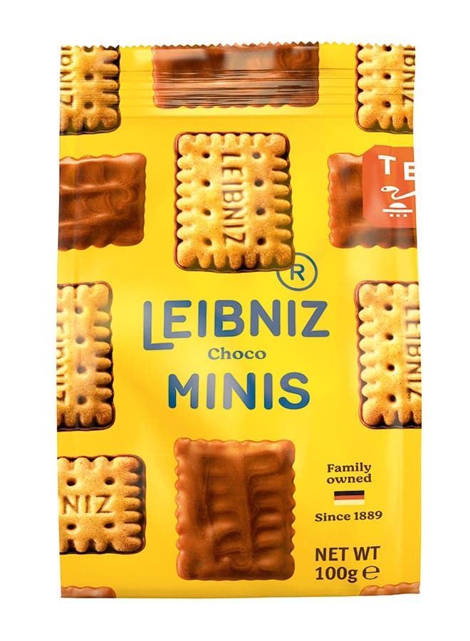 Leibniz Minis Chocolate Biscuits 100grams