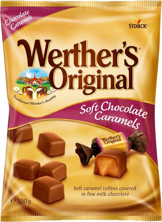 Soft Chocolate Caramel Toffees Chocolate 100grams