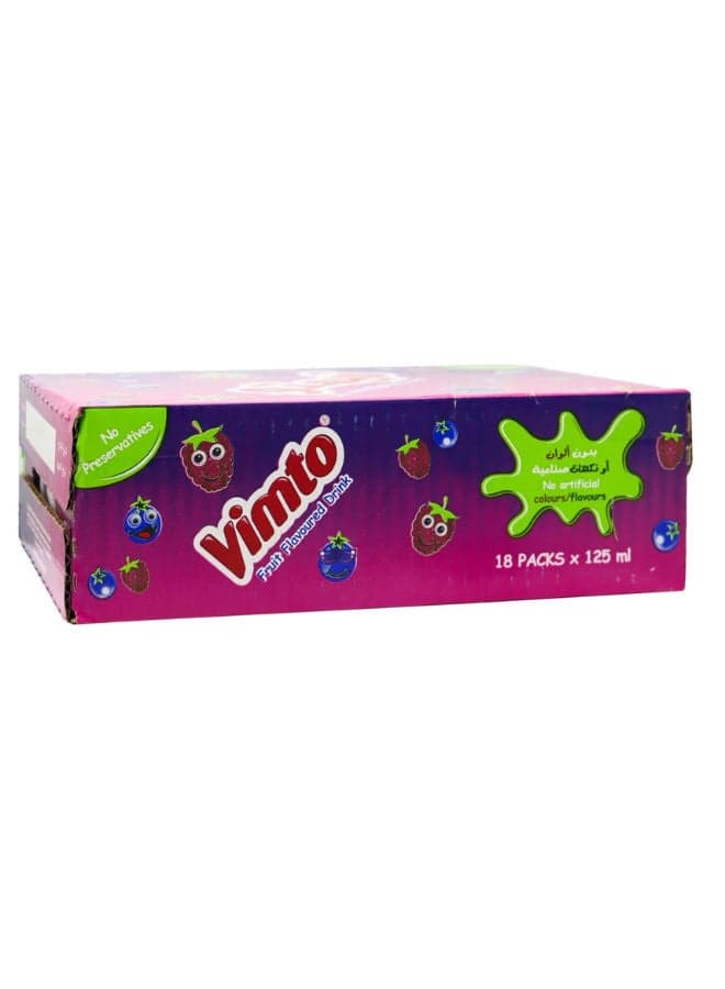 Fruit Flavored Drink 125ml Pack of 18