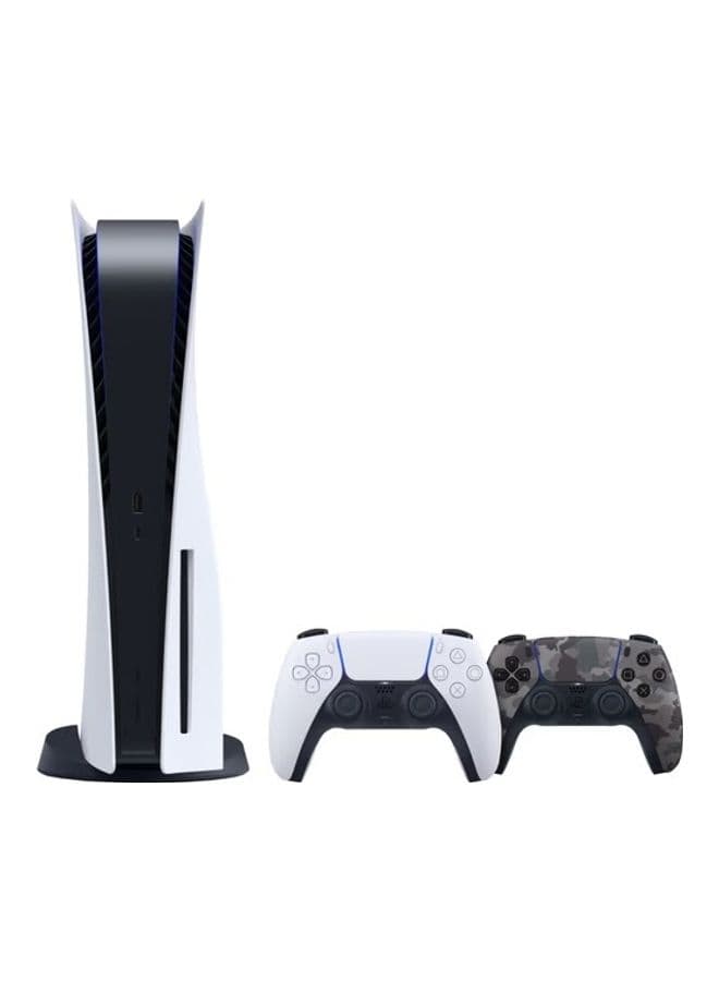 PlayStation 5 Disc Console With Extra Camouflage Controller