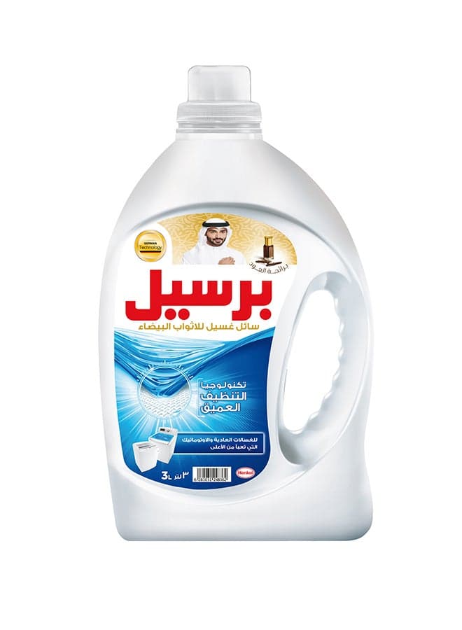 Power Gel Detergent White Oud 3Liters