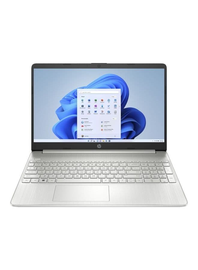(Upgraded Version) Laptop With 15.6-Inch FHD Display, Core i5-1155G7 Processor/8GB RAM/512GB SSD/Intel Iris XE Graphics/Windows 11 Home/ English/Arabic Silver