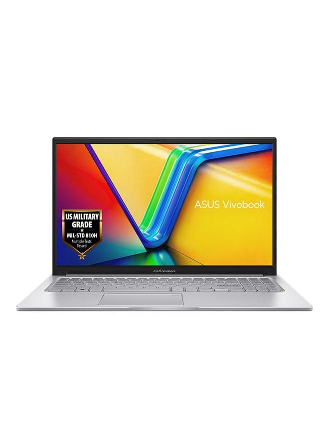 VivoBook (Upgraded Version) Laptop With 15.6-Inch Display, Core i7-1255U Processor/16GB RAM/512GB SSD/Winodws 11/Intel UHD Graphics English/Arabic Cool Silver