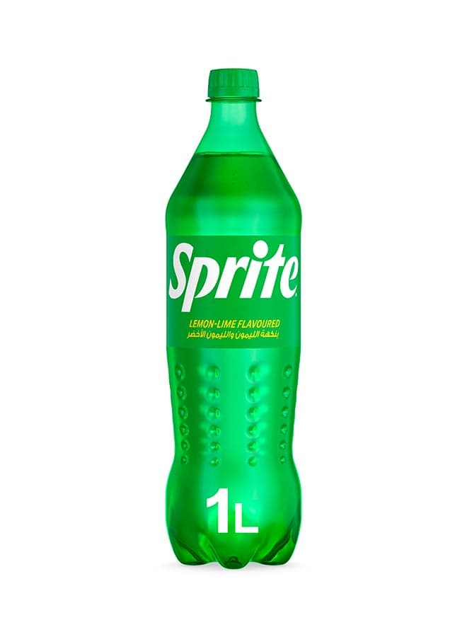 Lemon Lime Flavored Carbonated Soft Drink Pet Bottle 1Liters