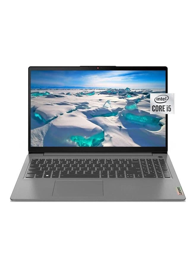 (Upgraded Version) IdeaPad 3i Laptop With 15.6 Inch FHD Display, Core i5-1235U Processor/16GB RAM/512GB SSD/Intel Iris Xe Graphics/Windows 11 Pro With JAWFOAL English Grey