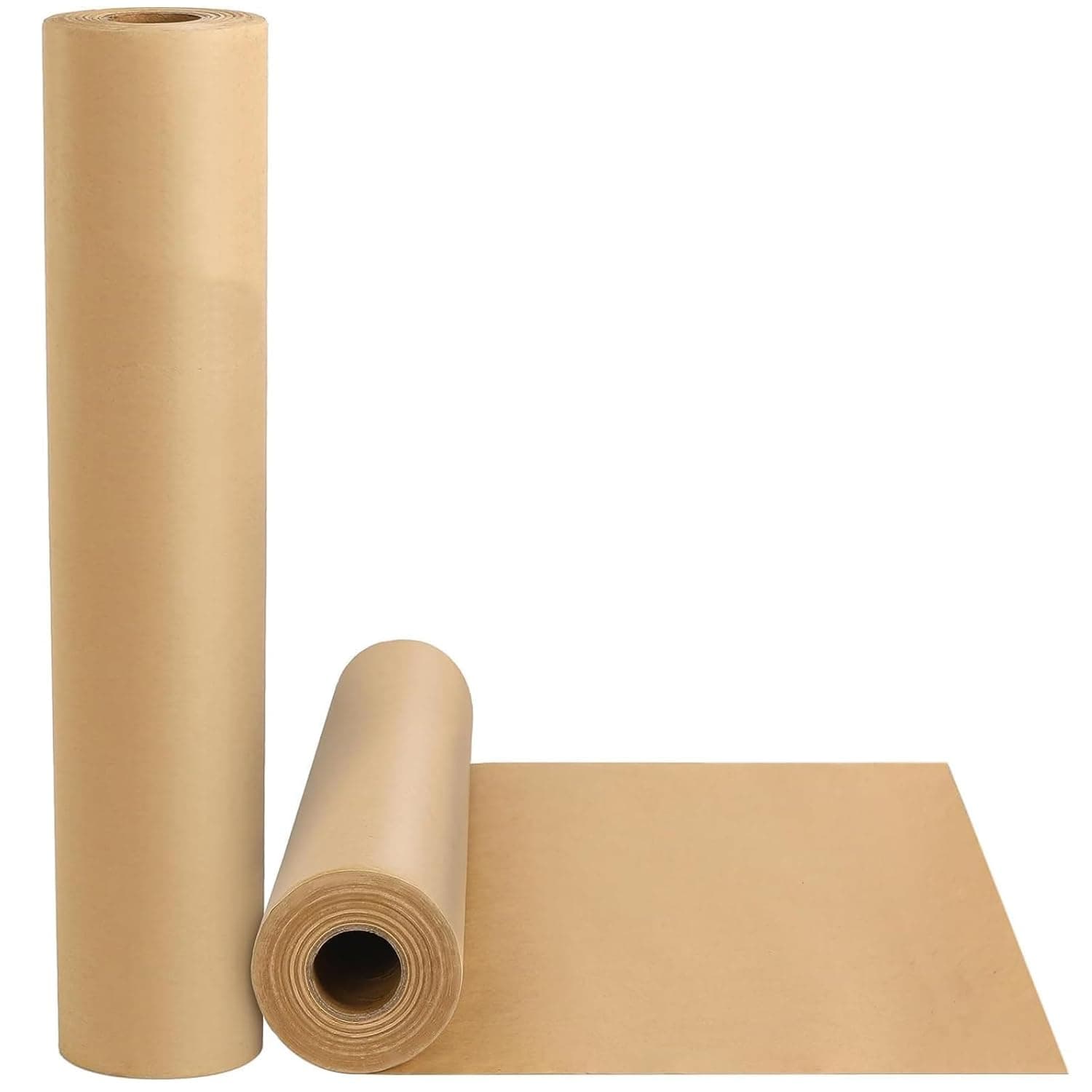 SKY-TOUCH Kraft Paper Roll (44cm x 30m) 80gsm, Wrapping Paper, Craft Paper for Gift Wrapping, Bulletin Boards, Arts & Crafts, Bouquet Flower Table Covering, Poster Packing Paper (1 Roll)