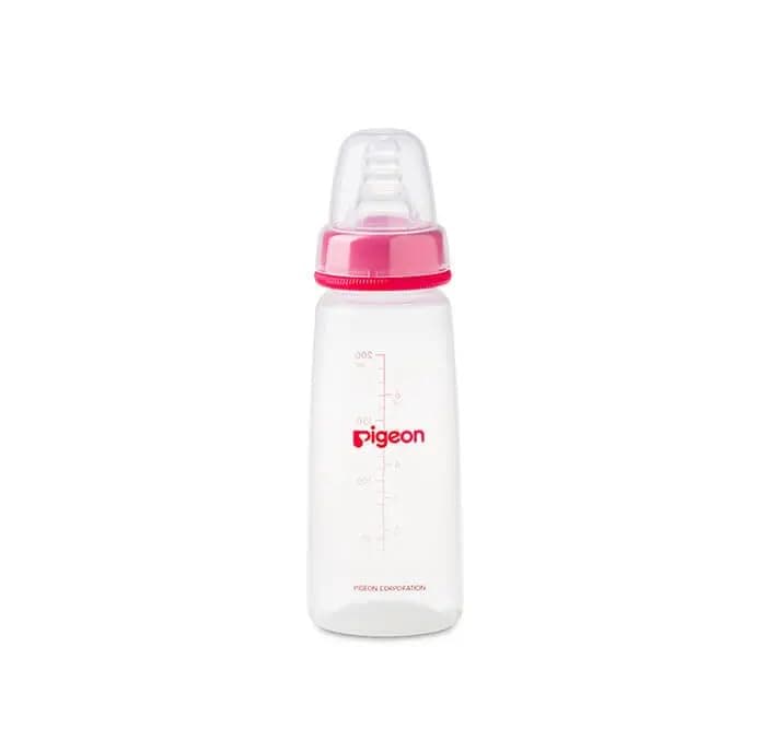 Pigeon Standard Neck Nursing Bottle, 200 Ml - Assorted Color 26009
