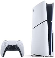 PlayStation 5 Slim Blu-ray Disc Edition Console (KSA Version), 2 Year Manufacturer Warranty
