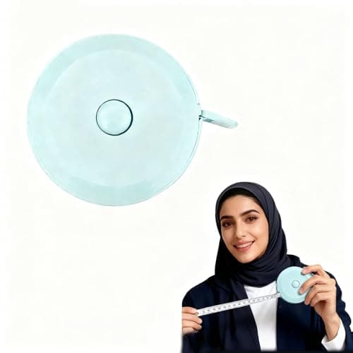 شريط قياس من جود تول، شريط قياس صغير ناعم للجسم والنسيج، مسطرة زرقاء صغيرة لخياطة القماش وقياس الخصر، 150 سم