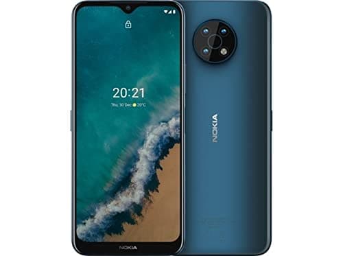 Nokia G50 Dual-SIM 64GB ROM + 4GB RAM (GSM Only | No CDMA) Factory Unlocked 5G/LTE Smartphone (Ocean Blue) - International Version