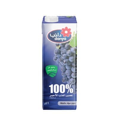 Danya Red Grape Flavour Juice 1 Liter