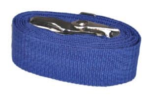 80376 Gait Belt with Metal Buckle, 2" Width, 54" Length, 9 Royal Blue