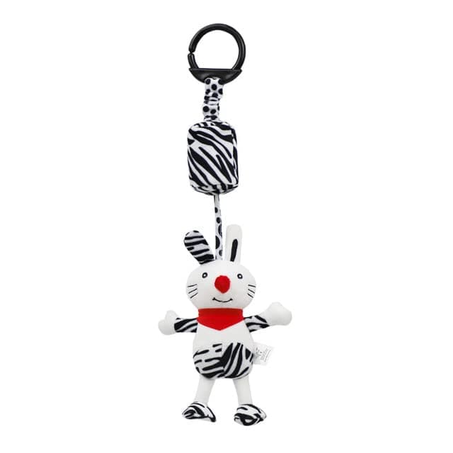 Тоу-PRO - Baby Hanging Rattles Тоуs White Black ѕtrо||еr Infants Сriв Тоуs Soft Plush саr ѕеаt with Wind Chimes Birthday Gift for Newborns (rabbit 779)