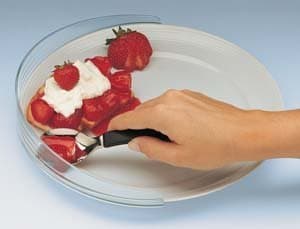 North Coast Medical SureFit Plastic Food Guard- Clear