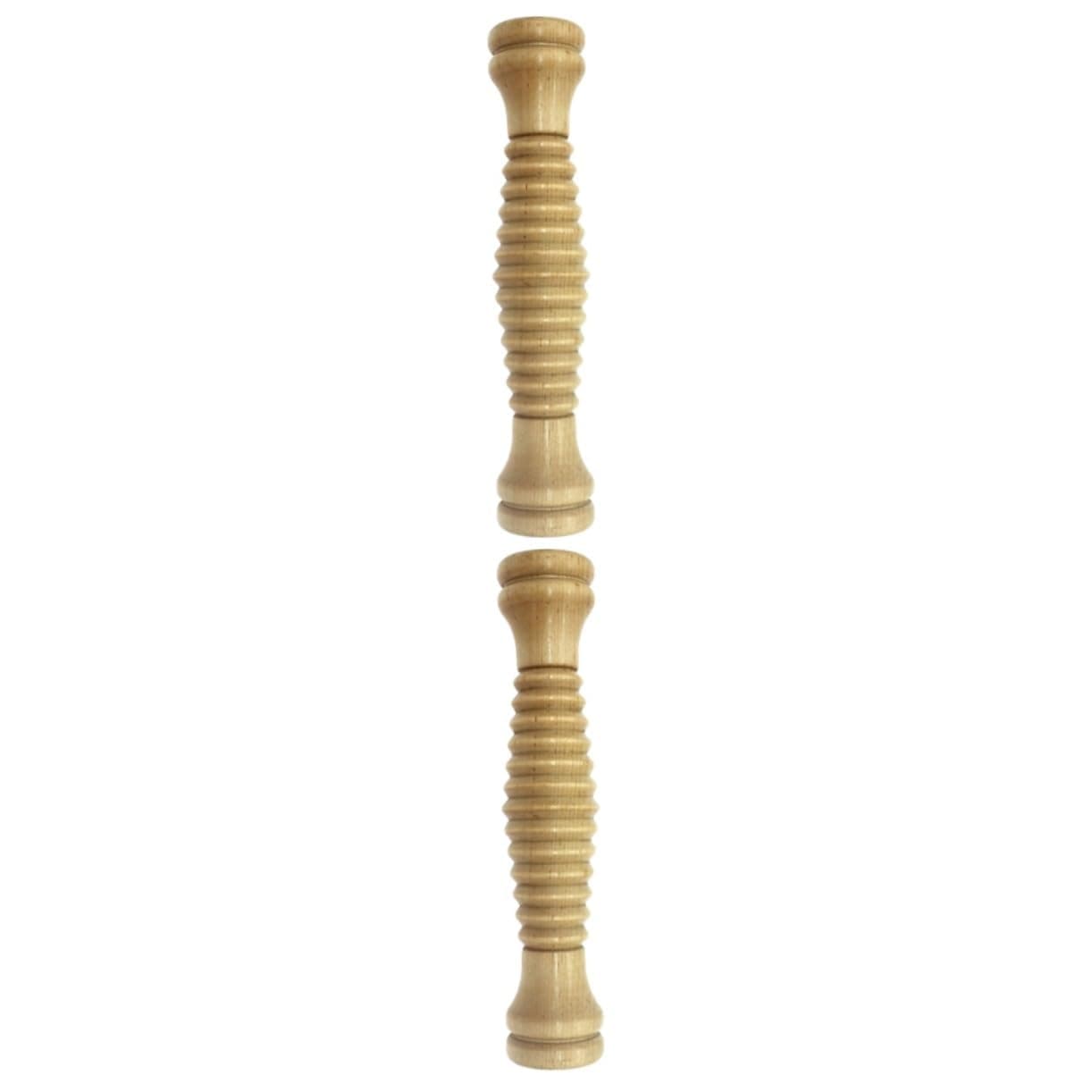 Beavorty 2pcs Vibrating Roller Full-Body Massage Stick High-Density for Yoga Relaxation and Deep Tissue Massage