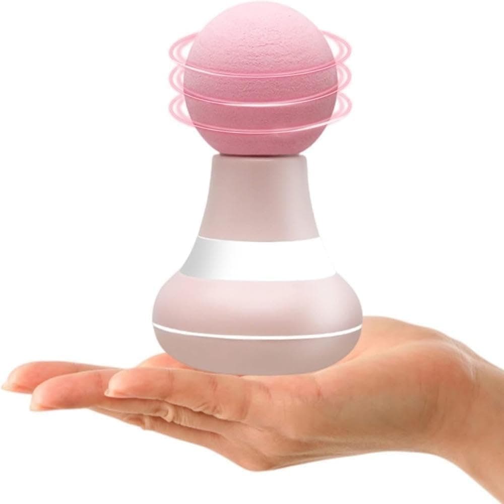Handheld Mini Massager, Pink, for Neck, Shoulder, Back Muscle Relaxation and Pain Relief