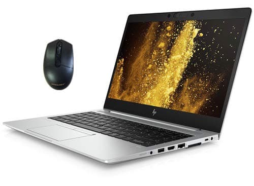 HP EliteBook 745 G6 - 14” Notebook FHD Non-Touch Display AMD Ryzen 5 3500u- 256GB SSD - 8GB DDR4 - AMD Radeon Vega Graphics - Windows 10 Pro + Zipnology USB Mouse Bundle - New