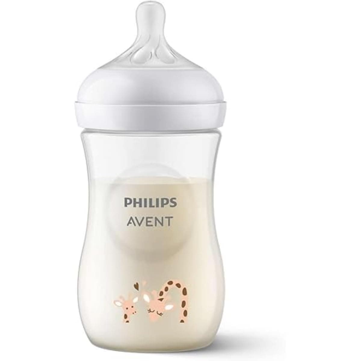 Philips Avent Natural Response 260ml, Baby Feeding Bottle, Giraffe Design BPA Free