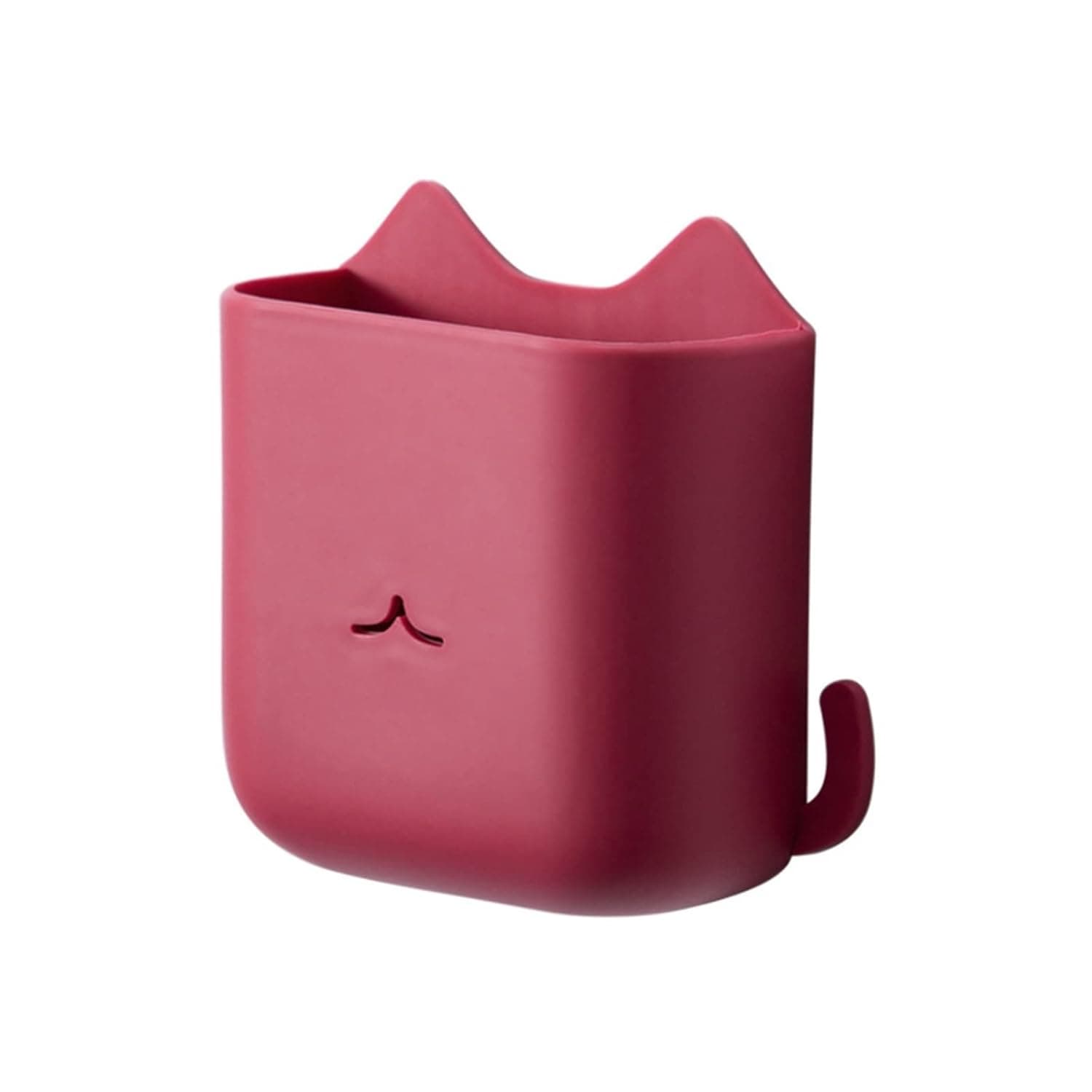 حامل اسفنجي بتصميم كرتوني يثبت على الحائط من سي بي ان اي ار دي اس، صندوق تخزين منظم لجهاز التحكم عن بعد لمكيف الهواء والهاتف