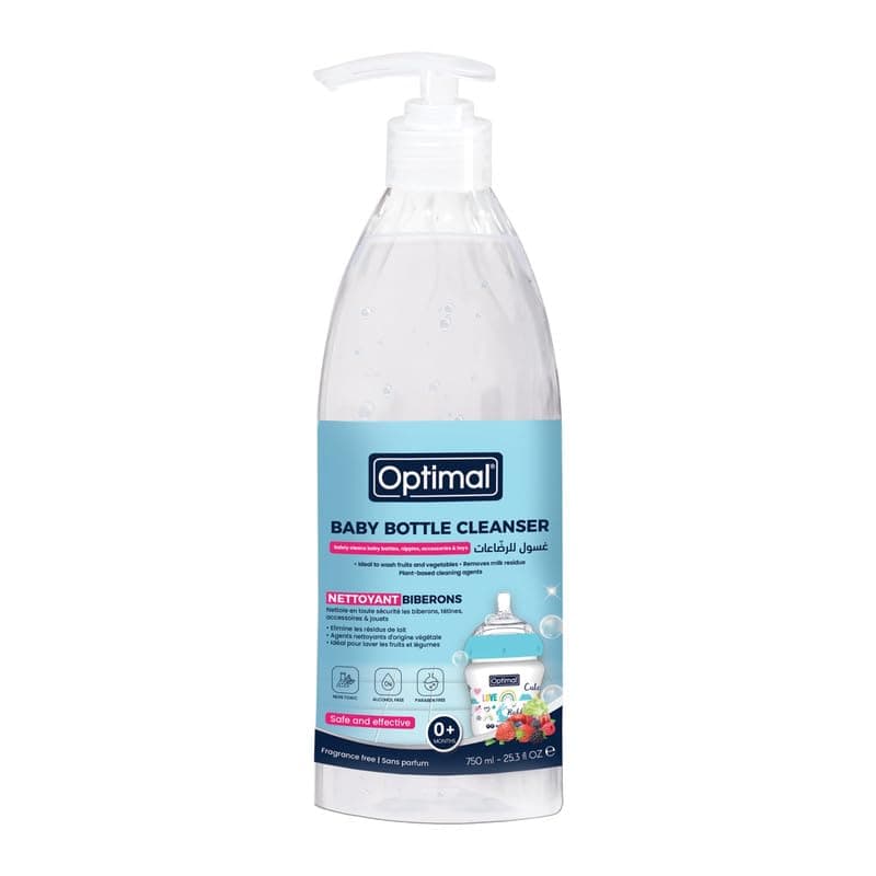 Optimal Gentle Baby Bottle Cleanser & Detergent 750ML Transparent OPB-1514