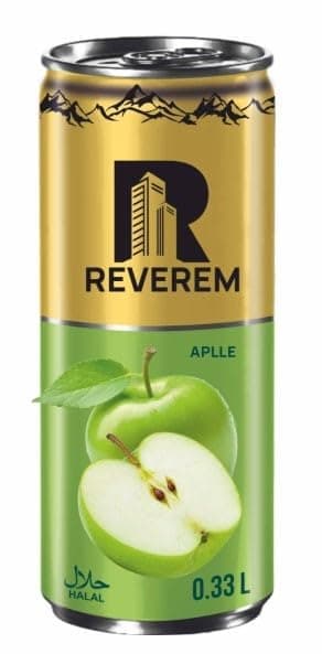 Reverem Apple Flavor Canned Drink 330 ml