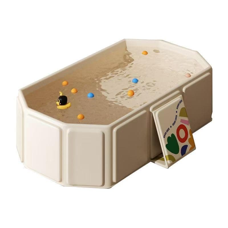 Baby Bathtub,Portable Baby Tub,Quick Pop Up Non Inflatable Bathtub Space-Saving,Durable Tubs for 0~8 Years old Infants and Toddler