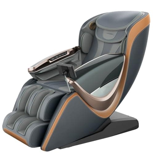 Automatic Massage Chair with Electric Recliner, AI Voice Activation and LCD Control for Home Relaxation - Bluetooth Enabled