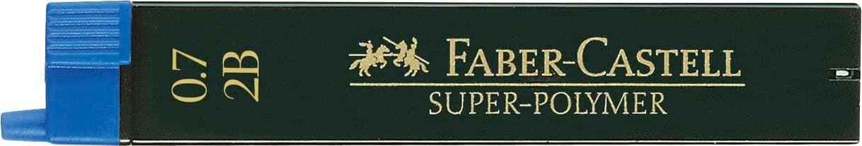 Faber Castell Super-Polymer 2B Leads, 0.7 mm Size