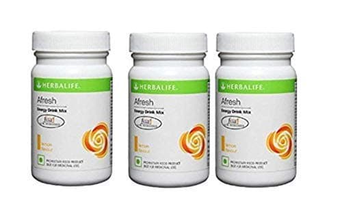 HERBALIFE AFRESH ENERGY DRINK LEMON FLAVOUR PACK OF 3 (50g EACH)