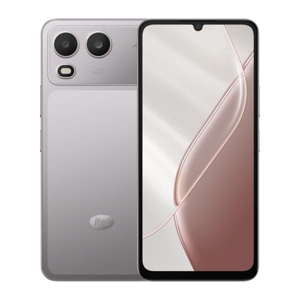 ITEL A200 Dual SIM 3GB RAM 128GB 4G LTE (Meteor Titanium, 3+128 GB)