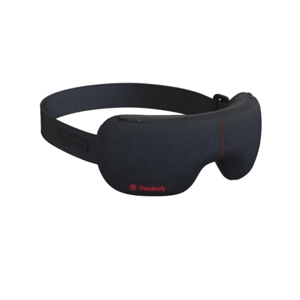 Black Heated Eye Massage Glasses – Warm Eye Massage to Relieve Eye Strain, Fatigue & Headache – Enhances Comfort and Relaxation After Long Screen Time