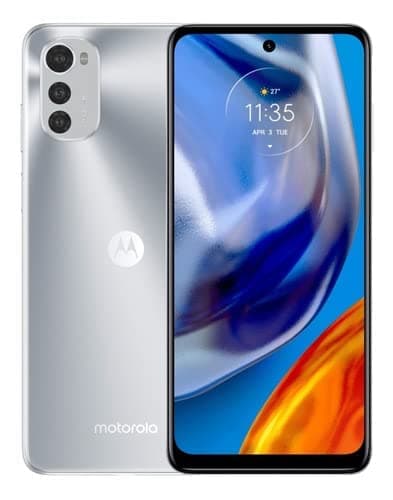 Motorola Moto E32s Dual-SIM 64GB ROM + 4GB RAM (GSM Only | No CDMA) Factory Unlocked 4G/LTE Smartphone (Misty Silver) - International Version