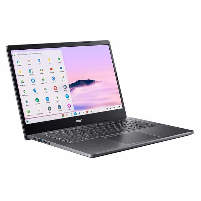acer Chromebook Plus 14” Touchscreen Laptop –Intel Core i3-N305 8GB LPDDR5 RAM 512GB PCIe Gen 4 Solid State Drive- Protective Sleeve Included