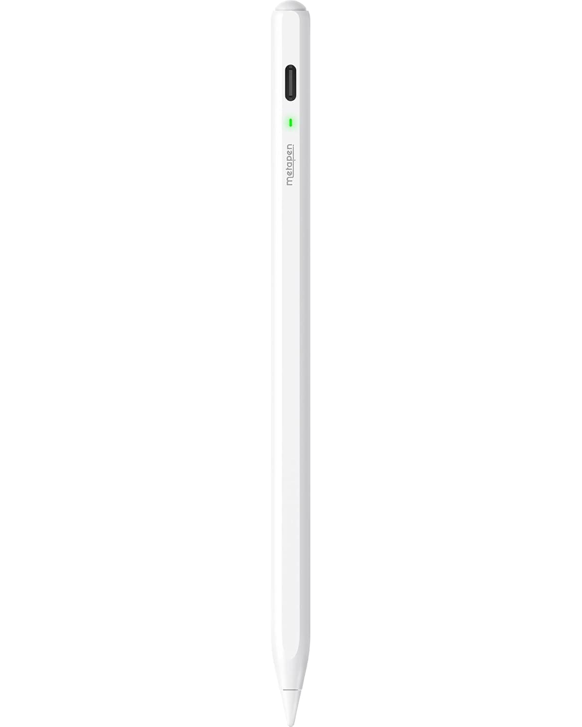 Metapen Pencil Air8 for Apple iPad 2018-2026(20-Hour Battery Life),10 Min Faster Charge,Palm Rejection,Pixel Precision Stylus Pen for iPad 11 A16/10/9/8/7 Gen,Pro 12.9/11/13 Inch M4,Air3/4/5/M2/M3/M4