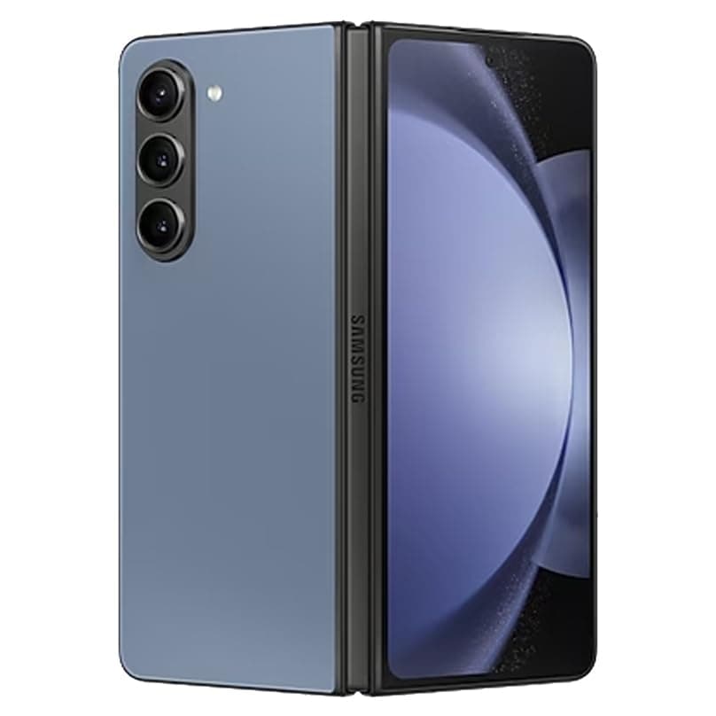 Samsung Galaxy Z Fold5 SM-F946B EXCLUSIVE EDITION Dual-SIM 512GB ROM + 12GB RAM (Only GSM | No CDMA) Factory Unlocked 5G Smartphone (Blue) - International Version