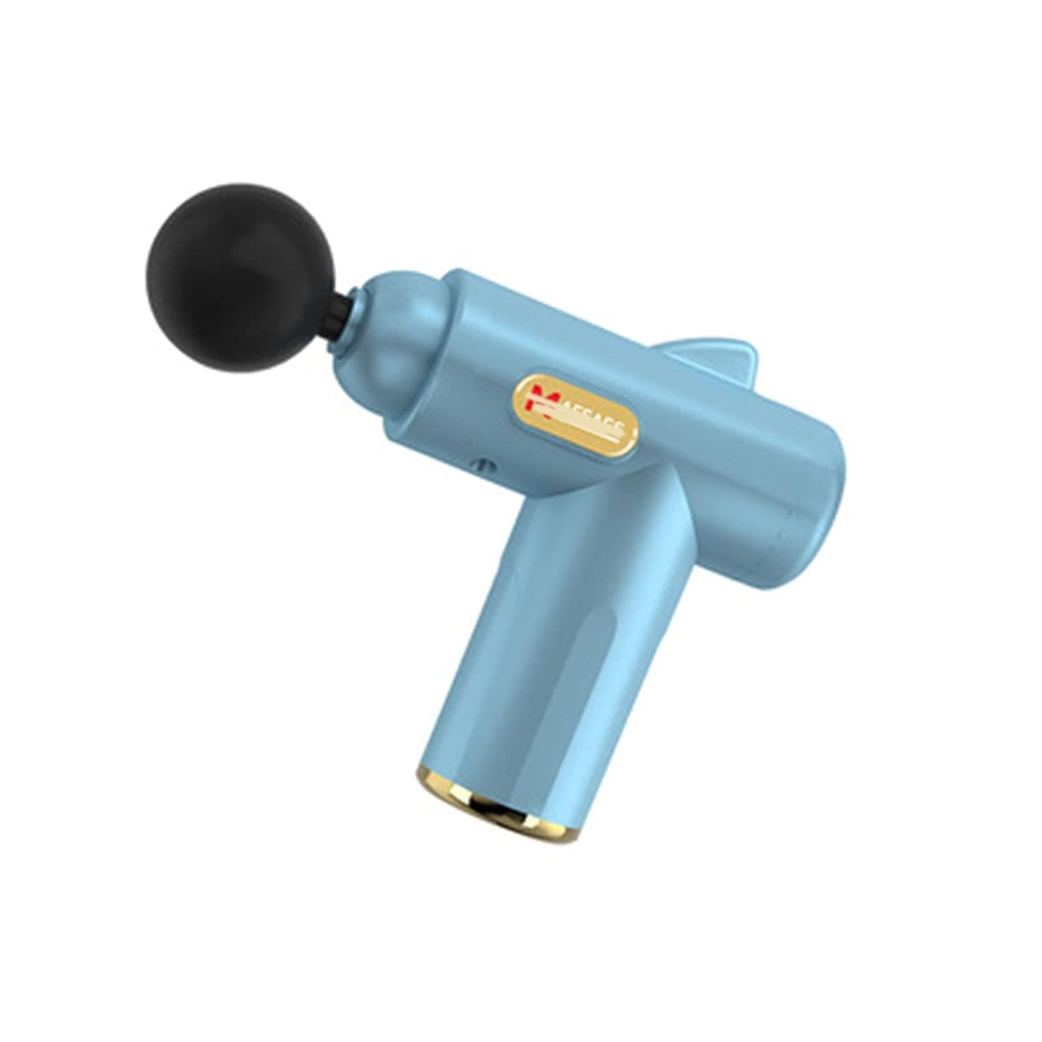 Mini Fascia Gun Massage Gun Muscle Relaxer Neck Membrane Gun Electric Massager Small Fascia Relaxation Gun Gray Wauyan