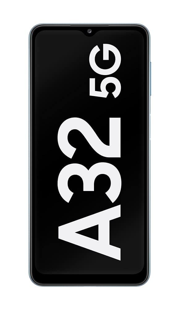 Samsung Galaxy A32 Dual-SIM 128GB + 4GB RAM (GSM Only | No CDMA) Factory Unlocked 5G Smartphone (Blue) - International Version