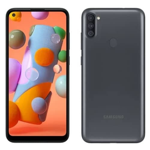 Samsung Galaxy A11 Dual-SIM 32GB ROM + 3GB RAM (GSM Only | No CDMA) Factory Unlocked 4G/LTE Smartphone (Black) - International Version
