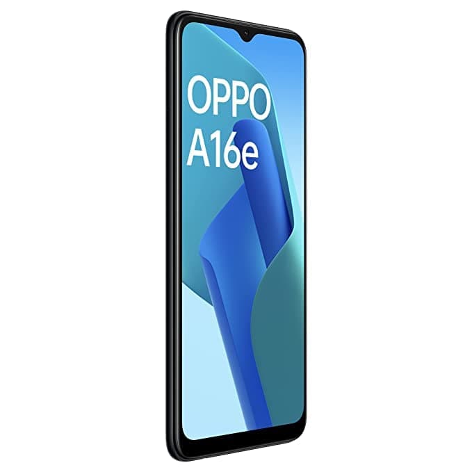 OPPO A16e Dual-SIM 32GB ROM + 3GB RAM (Only GSM | No CDMA) Factory Unlocked 4G/LTE Smartphone (Black) - International Version