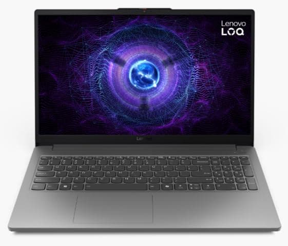 Lenovo LOQ 15IAX9E Gaming Laptop 16-Inch Display, Intel Core i7-12650HX Processor/16GB RAM/512GB SSD, Nvidia RTX 4050 6GB Graphics, 15.6” inch 144Hz, (Without Windows) Dos, Luna Grey