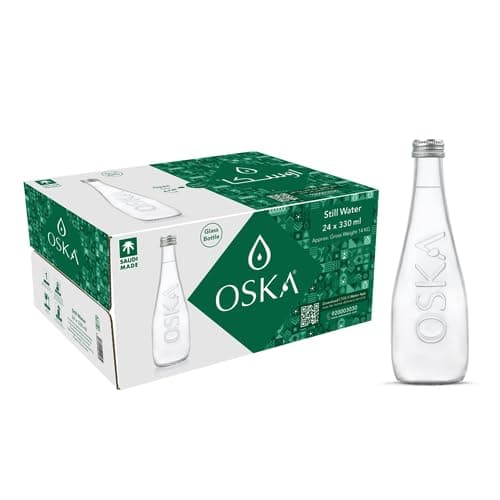 OSKA Glass Still Water 330ml - Pack of 24